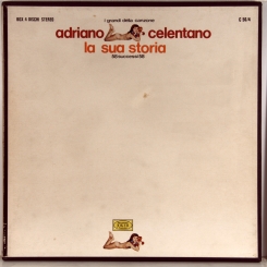218. CELENTANO, ADRIANO-LA SUA STORIA-1973-FIRST PRESS ITALY-JOKER-NMINT/NMINT