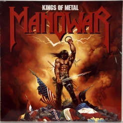 116. MANOWAR-KINGS OF METAL-1988-FIRST PRESS UK/EU GERMANY - ATLANTIC-NMINT/NMINT.
