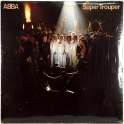 139. ABBA-SUPER TROUPER-1980-FIRST PRESS SWEDEN-POLAR-NMINT/NMINT