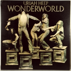 158. URIAH HEEP-WONDERWORLD-1974-ПЕРВЫЙ ПРЕСС UK-BRONZE-NMINT/NMINT