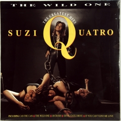 90. QUATRO, SUZI-WILD ONE-GREATEST HITS-1990-FIRST PRESS UK-EMI-NMINT/NMINT