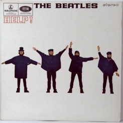 42. BEATLES-HELP! (STEREO)-1965-FIRST PRESS UK-PARLOPHONE-NMINT/NMINT