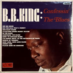 124. B.B. KING-CONFESSIN' THE BLUES-1965-ПЕРВЫЙ ПРЕСС UK-HIS MASTER'S VOICE-NMINT/NMINT