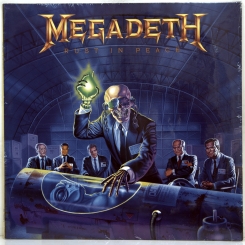 85. MEGADETH - RUST IN PEACE -1990 - ПЕРВЫЙ ПРЕСС EU-CAPITOL-NMINT/NMINT