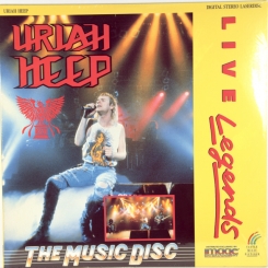 362. URIAH HEEP-LIVE LEGENDS-1990-USA-CASTLE MUSIC PICTURES- 62 мин.-NTSC-NMINT/NMINT