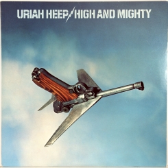 132. URIAH HEEP-HIGH AND MIGHTY-1976-ПЕРВЫЙ ПРЕСС UK-BRONZE-NMINT/NMINT