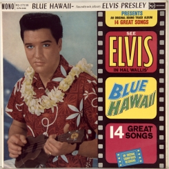 14. PRESLEY, ELVIS- BLUE HAWAII-1961-FIRST PRESS (MONO) UK-RCA-NMINT/NMINT