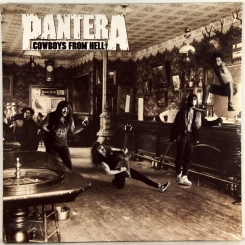 106. PANTERA-COWBOYS FROM HELL-1990-FIRST PRESS UK/EU GERMANY-ATCO-NMINT/NMINT