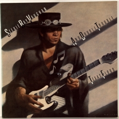 11. VAUGHAN, STEVE RAY AND DOUBLE TROUBLE-TEXAS FLOOD-1983-FIRST PRESS UK-EPIC-NMINT/NMINT