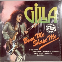 142. GILLA-BEND ME SHAPE ME-1978-fist press germany-hansa-nmint/nmint