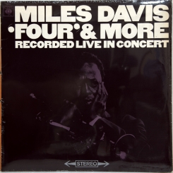 98. MILES DAVIS-FOUR AND MORE RECORDED  LIVE IN CONCERT-1966-FIRST PRESS UK-CBS-NMINT/NMINT