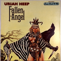 123. URIAH HEEP FALLEN ANGEL-1978-ПЕРВЫЙ ПРЕСС GERMANY-BRONZE-NMINT/NMINT