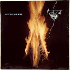 96. ACCEPT-RESTLESS AND WILD-1982-FIRST PRESS GERMANY-BRAIN-NMINT/NMINT