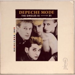 104. DEPECHE MODE-THE SINGLES 81 → 85-1985-ПЕРВЫЙ ПРЕСС EU-HOLLAND-MUTE-NMINT/NMINT