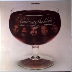 DEEP PURPLE-COME TASTE THE BAND-1975-fist press UK-purple rec.-nmint/nmint