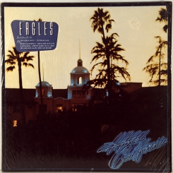 61. EAGLES-HOTEL CALIFORNIA-1976-FIRDT PRESS USA-ASYLUM-NMINT/NMINT